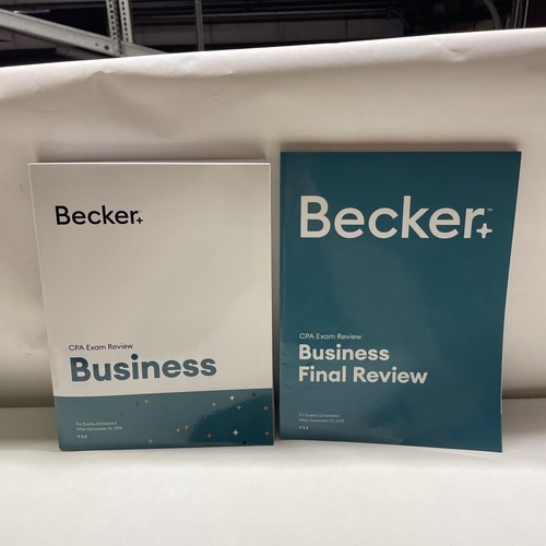 Becker cpa exam review - becker,