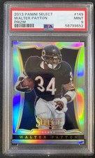 WALTER PAYTON 2013 PANINI Select SILVER Prizm SP #149 PSA 9 Mint Pop 14