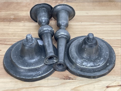 Coppia antichi candelabri - coppia,