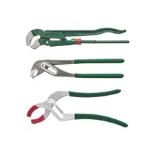 Parkside Set Pinze Idraulico 3pz Pappagallo Sifoni Giratubi Acciaio Carbonio