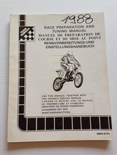 Yamaha elaborazione-messa punto moto cross YZ-IT 1988 manuale officina originale