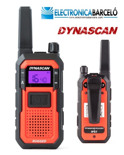 Dynascan rugged walkie talkie - rugged, walkie-talkie