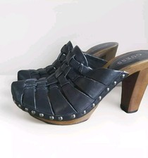 Zoccoli donna Guess in pelle