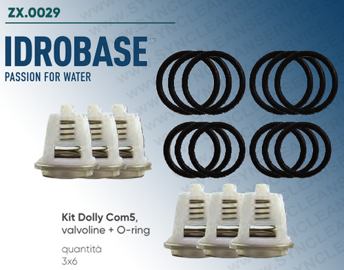 Kit dolly com5 cod 5025 - kit, 5025.0011