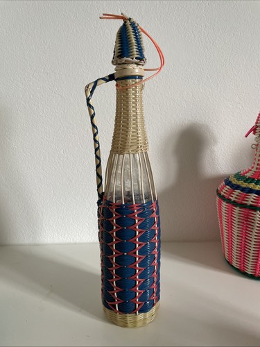Bouteille décorative verre - bouteille,