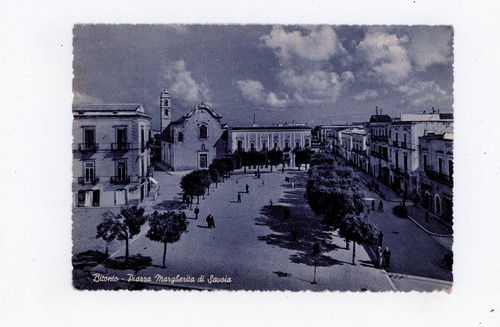 Cartolina bitonto piazza - bitonto,