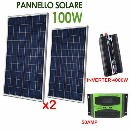 Kit fotovoltaico kw - kit,