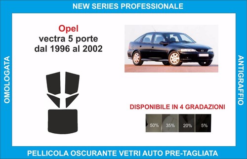 Pellicole oscuranti vetri opel - oscuranti,