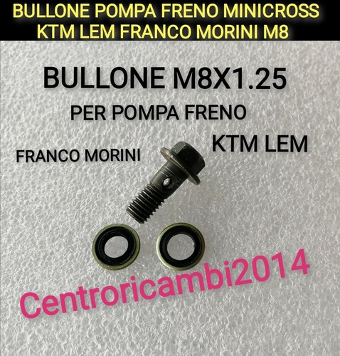 Bullone pompa freno - pompa,