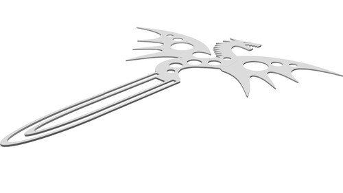 Segnalibro drago maculato - segnalibro,