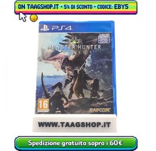 MONSTER HUNTER WORLD PS4 SONY