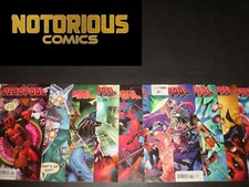 Deadpool 1-10 lotto fumetti completi run set collezione Wong Marvel