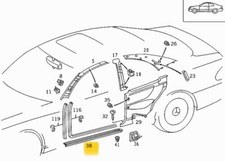 MERCEDES W208 CLK COPERTURA