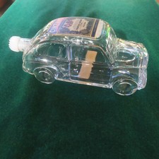 AUTO FIAT 600-BOTTIGLIA D'EPOCA VUOTA DELLA CINZANO BIANCO VERMOUTH + Etichetta!