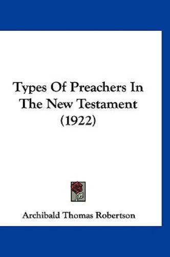 Types preachers the new - in,
