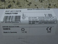 Dorma KABA SVP 5277 / 78 72 /