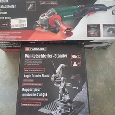 Smerigliatrice angolare Parkside PWS 125 G6 con set di supporti.