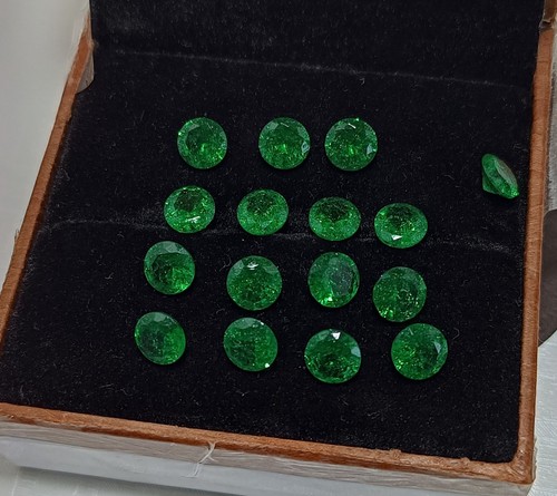 Lotto tondo smeraldo verde