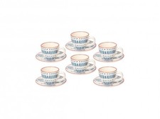  TAZZINE CAFFE' SET6 piattino