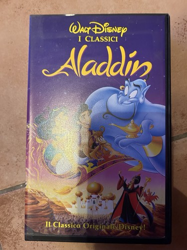 Vhs disney aladdin - aladdin, –