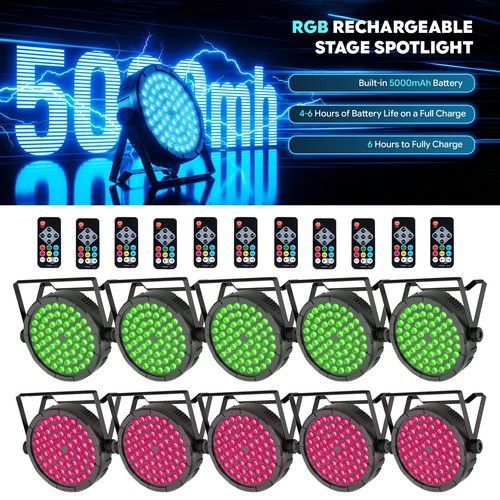 Faretto par can batteria 180w - faretto,