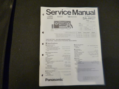 Manuale servizio originale - manuale,