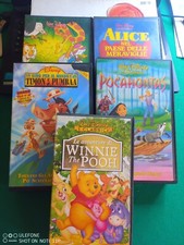 LOTTO N.4 VHS WALT DISNEY