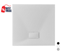 Piatto doccia effetto pietra ardesia resina SMC 70 80 90 100 120 140 150 160 170