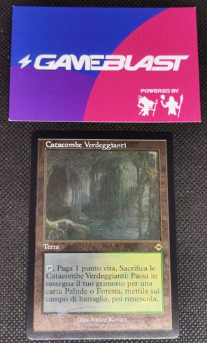 Mtg verdant catacombs etched - catacombs, *etched