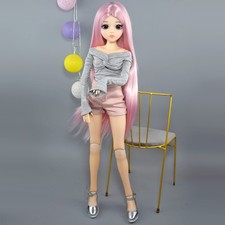 Bambola BJD 24 pollici 1/3 sfera mobile articolata bambina SD bambole abbigliamento moda