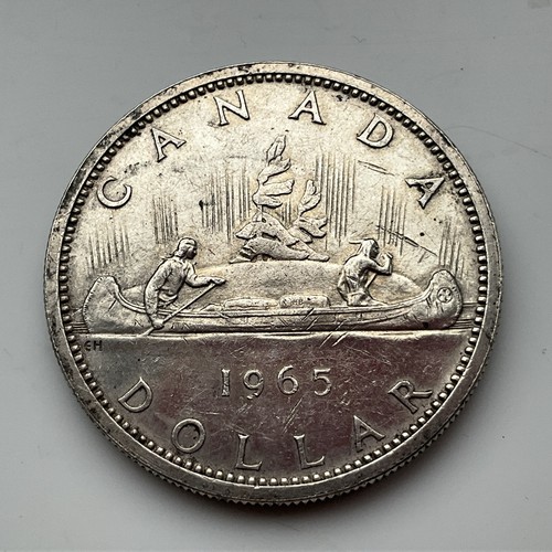 Dollaro argento canada 1965 - argento,