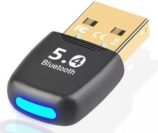 Adattatore Bluetooth 5.4 USB per PC, chiavetta USB Bluetooth 5.4 Dongle EDR Blue