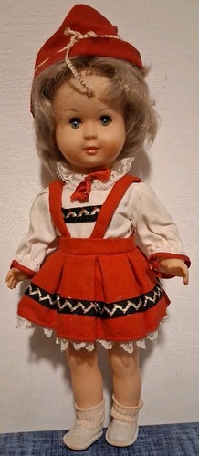 Bambola costume regionale anni - bambola,