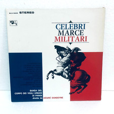 BANDA DEL CORPO DEI VIGILI URBANI DI PARIGI CELEBRI MARCE MILITARI LP BARCLAY
