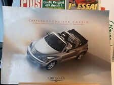 2004 CHRYSLER PT CRUISER CABRIO Catalogue Brochure Folder Prospekt Pub Dépliant