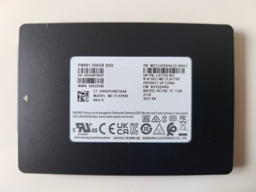 Samsung pm881 256gb - samsung,