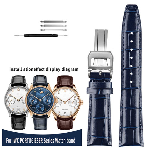 Cinturino orologio pelle 22mm
