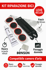 Kit riparazione gomme bici 12