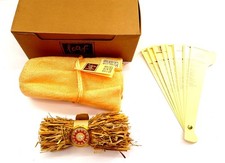 NUOVO Swatch POP Watch LEAF PWZ108 Edizione Limitata Box Set 1994 Vintage NOS