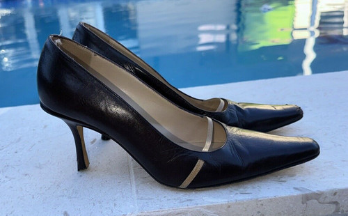 Jimmy choo brown leather beige - brown,