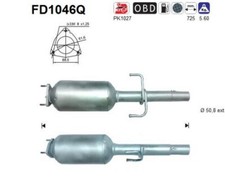 55 KW 75 CV FAP PER Fiat 500