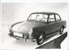 VOLKSWAGEN TYPE 3 SALOON 1963 B/W PHOTOGRAPH