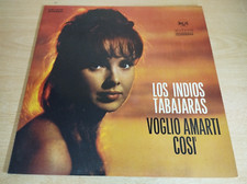 Los Indios Tabajaras ‎– Voglio Amarti Così Italy 1965 LP Album