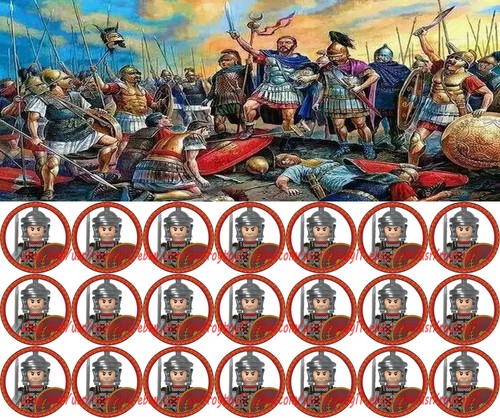 21pcs europa medioevo romano - europa,
