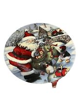 Piatto Natalizio Decorativo Usato 
