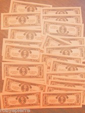 Gioco in scatola PARTI DI RICAMBIO MB LA RUOTA DELLA FORTUNA banconote da 50000