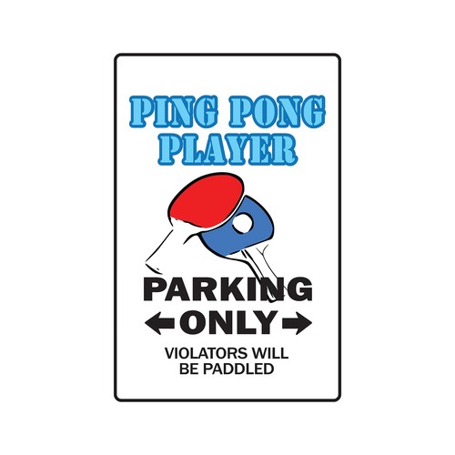 Ping pong player - ping,