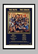 THE RUTS - Framed A3 Poster