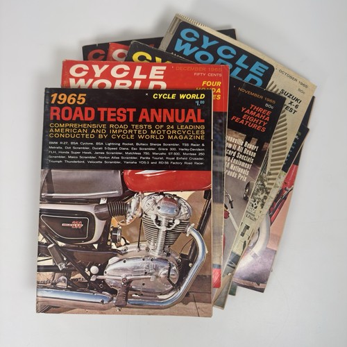 Complete 1965 cycle world - 1965,