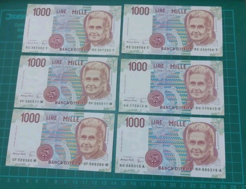 1000 lire montessori lotto - 1000,